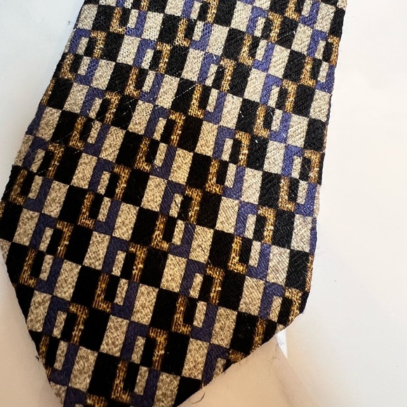 Vintage Ermenegildo Zagna Silk Tie - Picture 2 of 6